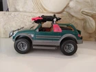 1996 Vintage Johnny Quest Jeep Truck Rover Vehicle Green 1/18 scale gi joe