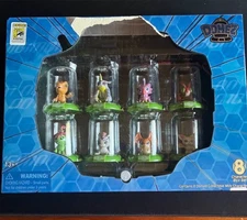 Digimon Adventure Domez Series 1 Full Set 1-8 (Pearl color versions) - Zag Toys