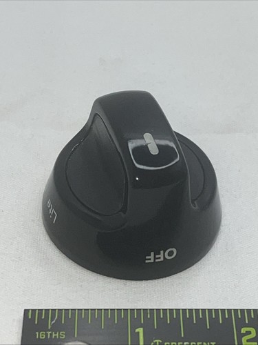 KitchenAid Gas Range OEM Genuine Whirlpool * Replacement Black Stove Knob * - Picture 4 of 9