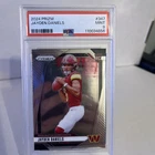 2024 Panini Prizm Football Jayden Daniels Base RC #347 PSA 9