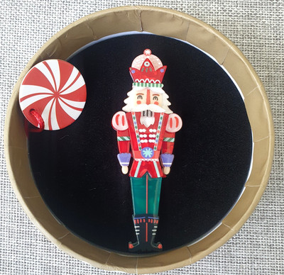 BNIB ERSTWILDER PROMISED PRINCE BROOCH CHRISTMAS MERRY KITSCHMAS THE NUTCRACKER
