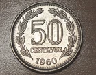 1960 Argentina 50 Centavos