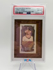 2024 Topps Allen & Ginter Mini Baseball Red Ink 10/10 Jared Jones Auto RC