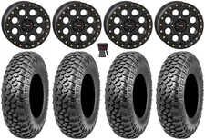 System 3 SB-7 15" Wheels Bk (4+3) 33" RAZR XT Tires Renegade Outlander