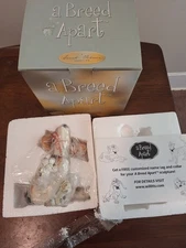 A Breed Apart Beagle Puppy Howling Dog Figurine Name Tag Country Artists NIB