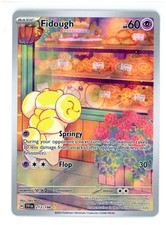 2023 Pokemon Scarlet & Violet Base Set Fidough 213/198 (NM) Illustration Rare IR