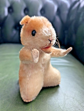 Steiff Hamster Goldi Gold Hamster Vintage 50s Steiff Toy Plush Toy 60s H7