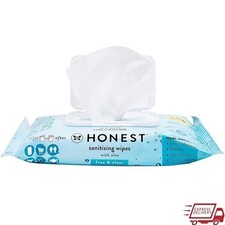 Plant Based Antibacterial Wipes 65 Ethyl Alcohol 50 Count Fragrance Free New