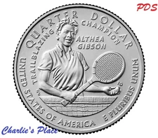 2025-PDS American Women Quarter 3-Coin Set- Althea Gibson