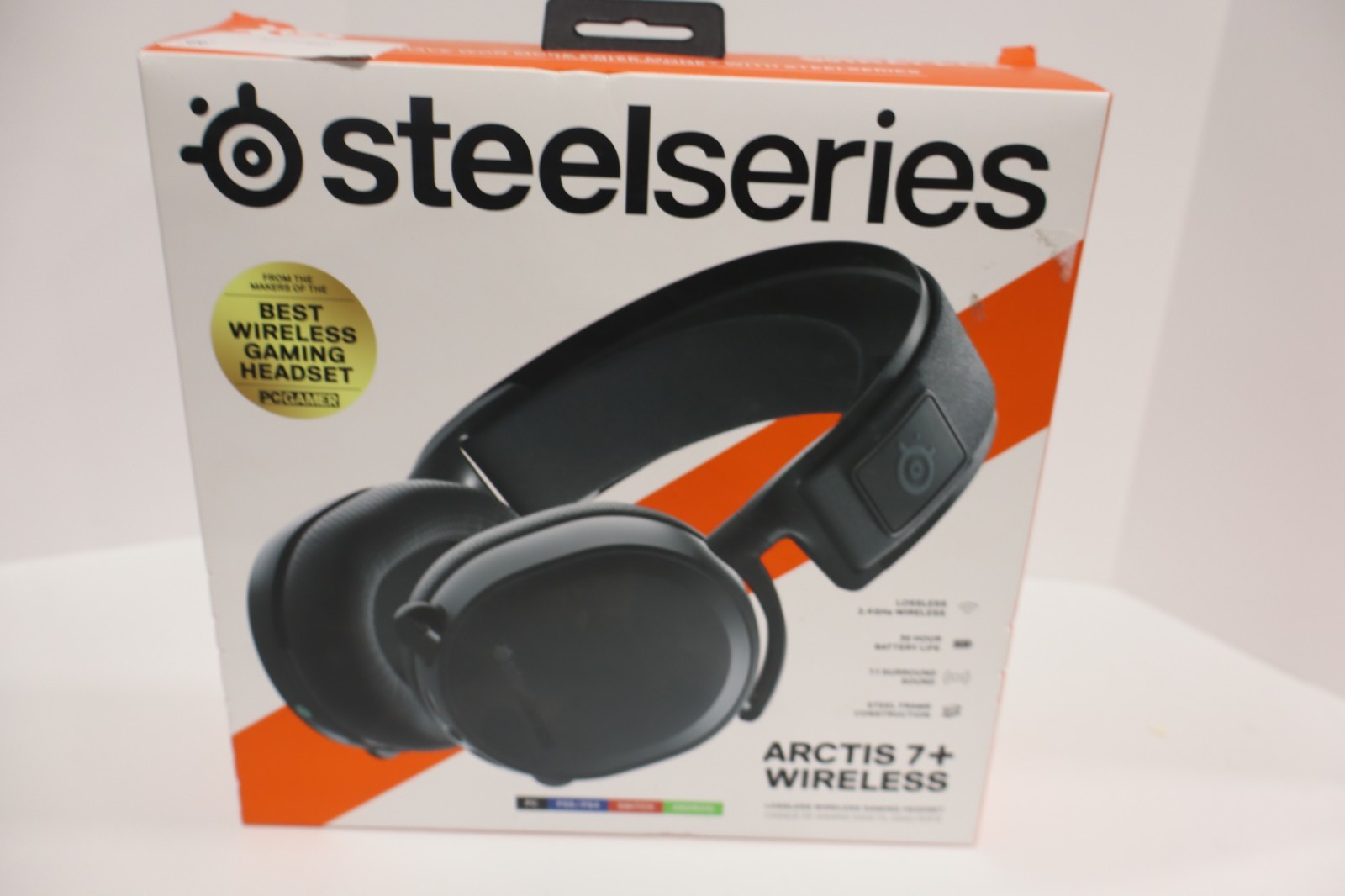 SteelSeries Arctis 7+ Plus Wireless Over-Ear Gaming Headset - New Sealed