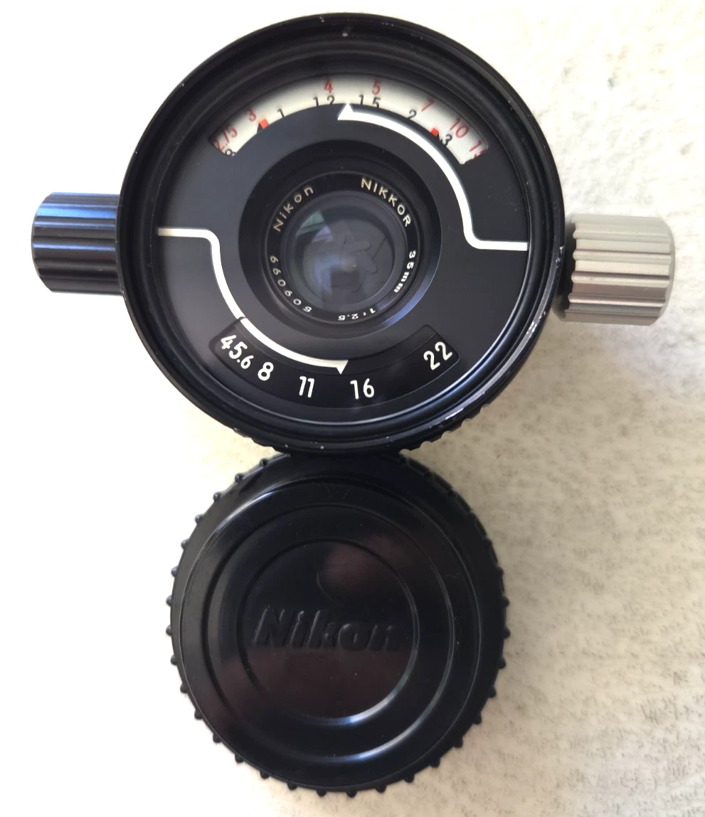 Nikon NIKKOR W Camera Lenses 35mm Focal f/2.5 Maximum Aperture for