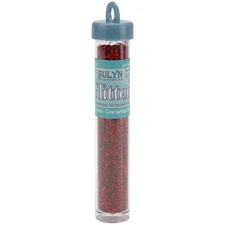 Advantus SUL5-91 Glitter .6oz-Red (6Pk)