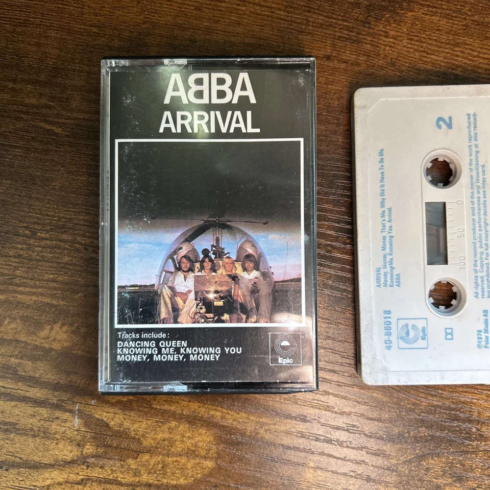 ABBA - Arrival (1976) Epic cassette tape UK tested excellent condition  - Image 2 of 4