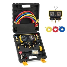 Orion Motor Tech R410a Gauges, AC Manifold Gauge Set for R22 R32 410A 134A... 