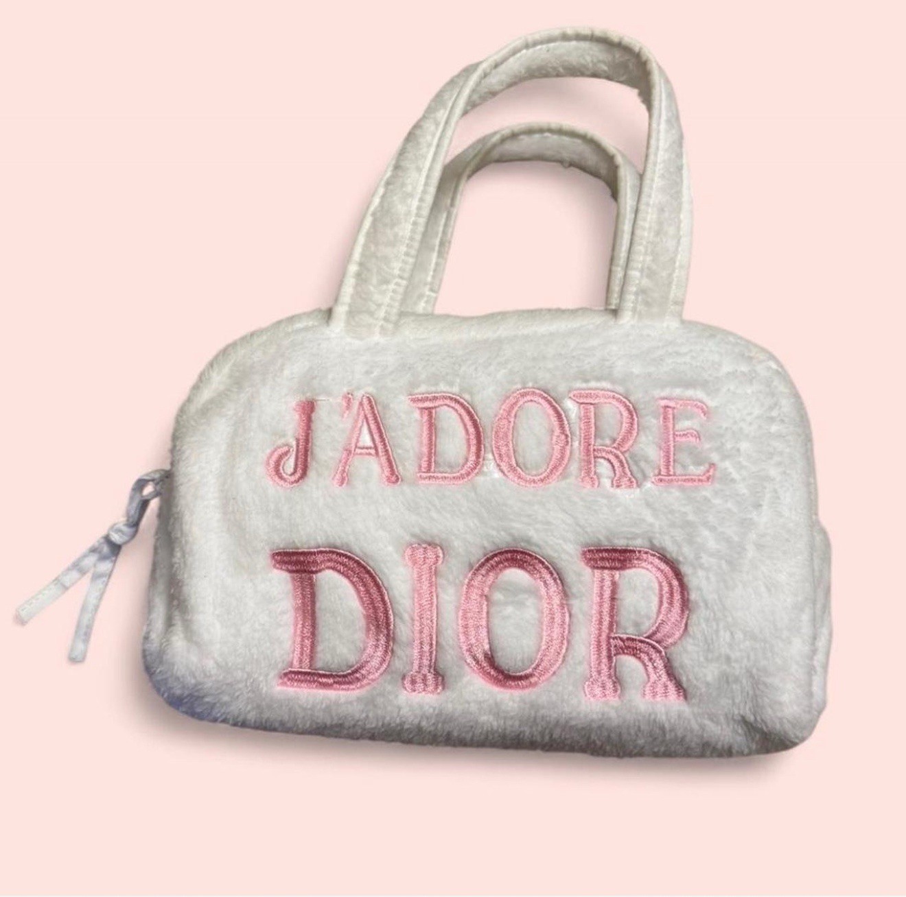Vintage Christian Dior J’Adore Terry Cloth Bag by John Galliano