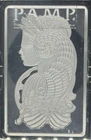 10 oz 999 Silver PAMP Suisse Fortuna Bar - Hard Plastic Case With Assay (A)