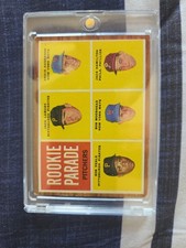 1962 Topps - High # Bob Veale, Jack Lamabe, Jack Hamilton #593 (RC) EXEL COLOR