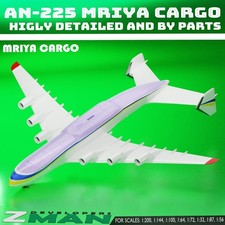 3d printed Antonov AN-225 Mriya (CARGO) v2 aircraft plane model 1/72
