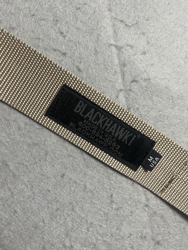 Herren BlackHawk Riggers Gürtel Medium USA hellbraun beige coyote? Utility Military - Bild 5 von 9