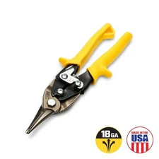 Crescent Wiss 9-3/4 in. Compound Action Straight & Left/Right Cut Aviation Snips