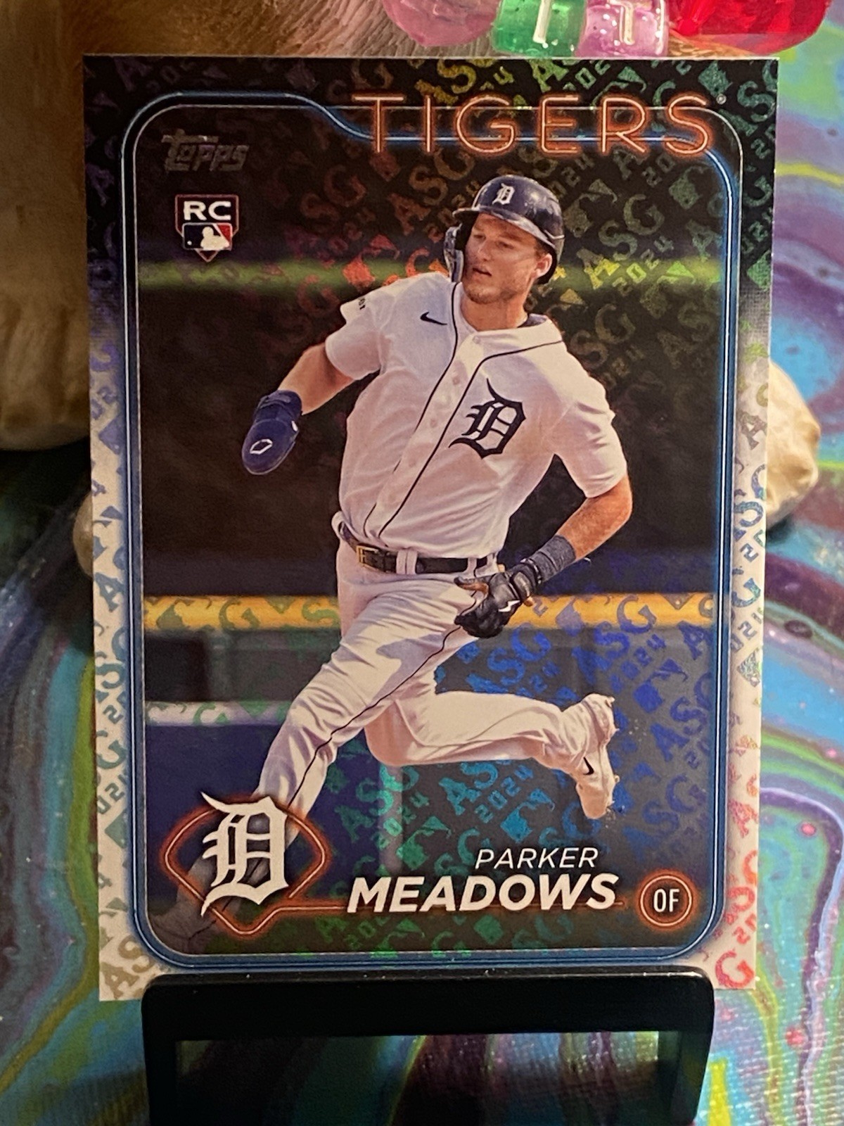 2024 Topps All-Star Game Baseball #516 Parker Meadows RC ASG Foil Tigers