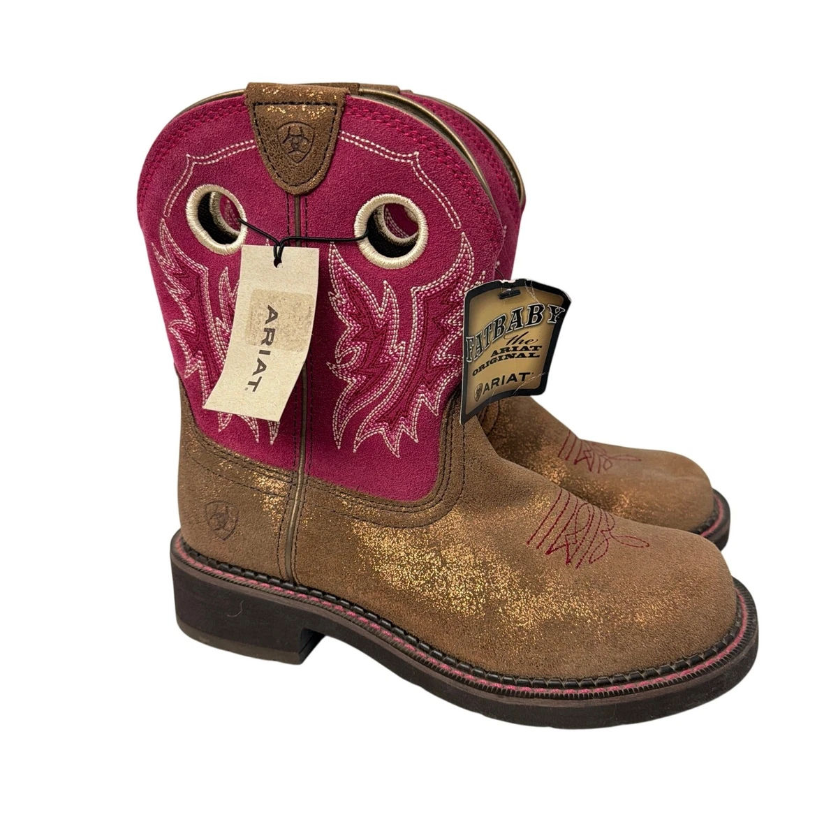 ARIAT Delilah Botas Vaqueras Impermeables Con Punta Redonda Para Mujer