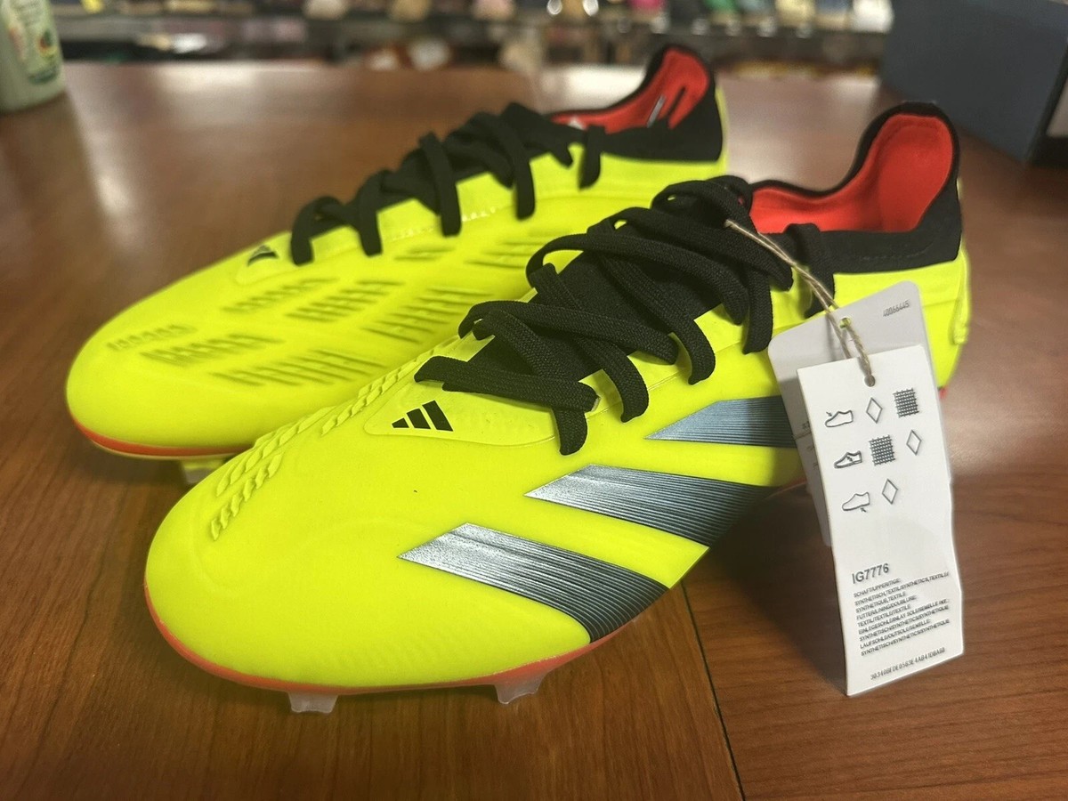 Adidas Predator Pro FG - IG7776 - Yellow / Black - Soccer