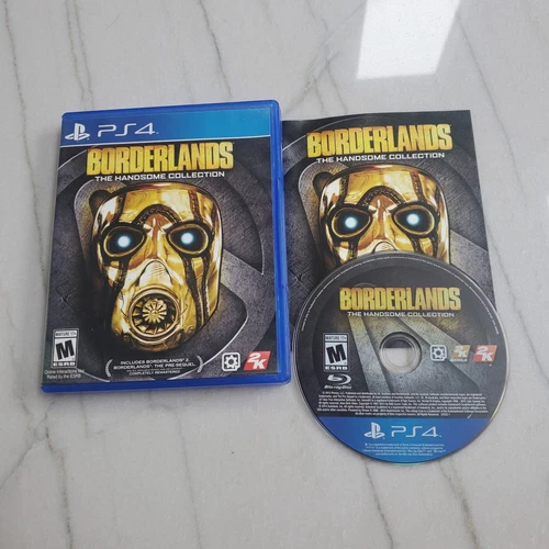Borderlands: The Handsome Collection PS4 CIB W/ Manual - PlayStation 4
