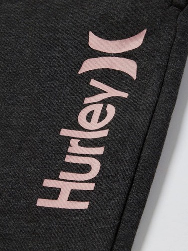 Hurley Girl One & Only Jogger Pants Sweatpants Black Size 12Jahre 140-155 - Picture 4 of 4