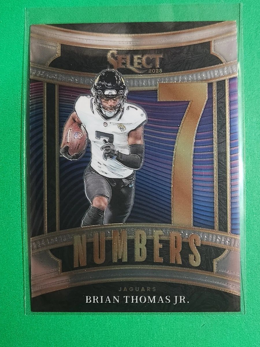 2025 Panini Select - Select Numbers Brian Thomas Jr. #9