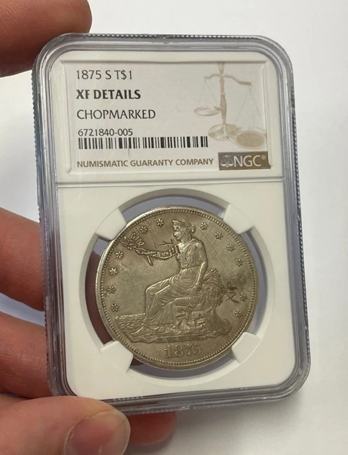 San Francisco NGC 1875 Year US Trade Dollars (1873-1885) for sale