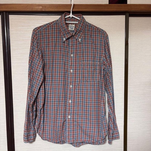 Orslow, orSlow Plaid Button-Down Long Sleeve Shirt Size 1 Made in Japan
