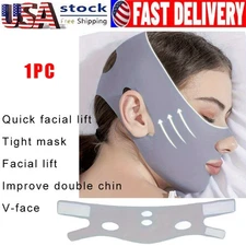 1pc Bandage Fast Lifting Tightening Mask for V Face Double Chin Improvement