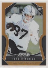 2019 Panini Prizm Rookies Orange Prizm 214/249 Foster Moreau #372 0b0g