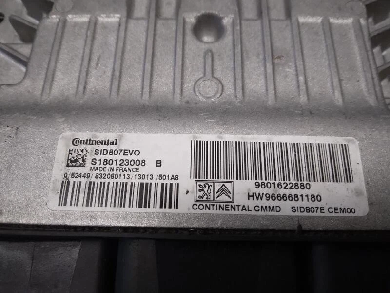 9801622880 boîtier moteur uce pour PEUGEOT 508 I (8D ) 1.6 HDI 2010 4705983 - Photo 4/4