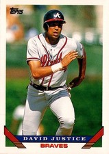 1993 Topps Micro #170 David Justice