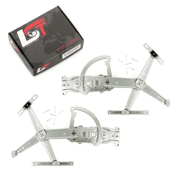 2X Elektrischer Fensterheber Set Vorne Links Rechts FüR Opel Corsa C 4 TüRer-image
