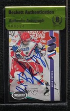BAS 1993-94 Parkhurst Valeri Bure #528 Authentic Auto ur8