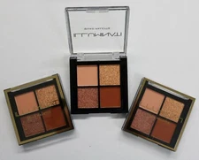 3x Illuminati Quad Palette in ENLIGHTENED (Warm Neutral Tones) Eye Shadow