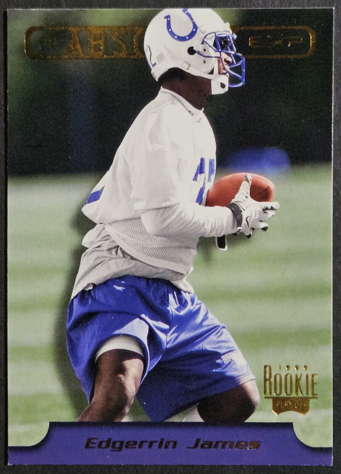 1999 Playoff Absolute EXP #4 Edgerrin James Rookie RC Indianapolis Colts HOF