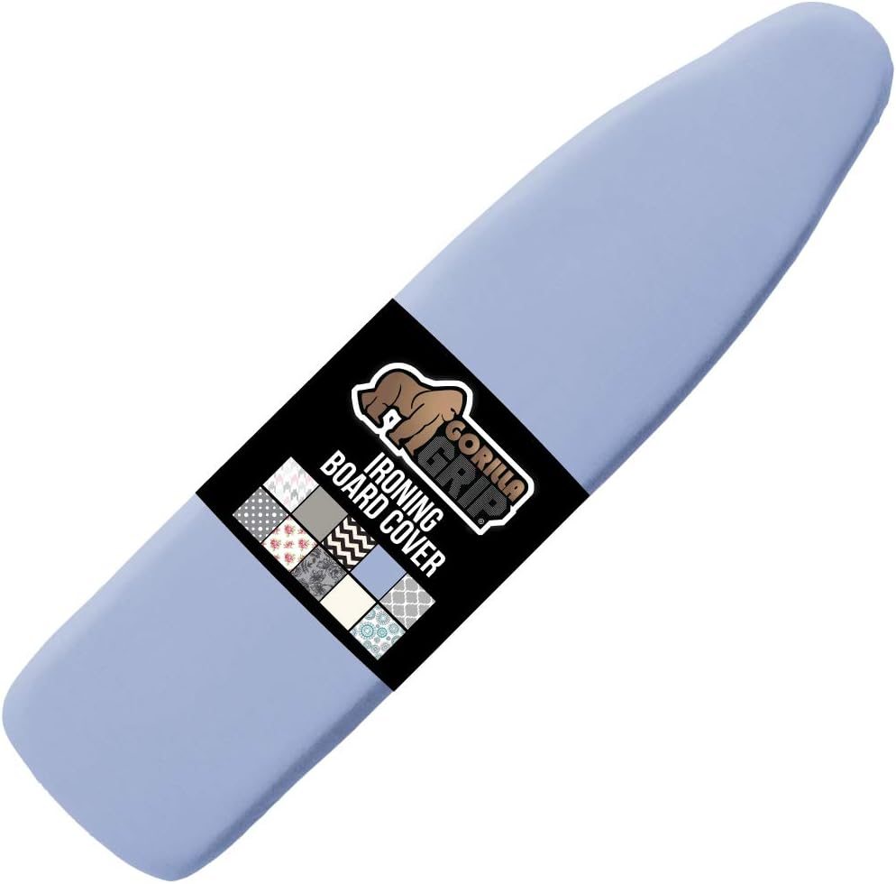 The Original Gorilla Grip Ironing Board Cover, Silicone Coating, Full Size Scorc-image