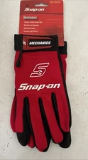 SNAP-ON TOOL MECHANICS GLOVES MULTIPURPOSE HIGH DEXTERITY RED SIZE XL NEW