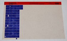 DEC DS11 Synchronous Interface Maintenance Manual, Microfiche