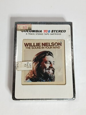 Willie Nelson - The Sound In Your Mind 8 Track Stereo Tape Cartridge New Sealed