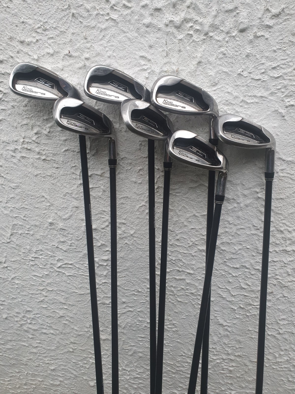 King Cobra SZ Irons, Regular Graphite Shafts, 5 SW, 7 Club Set eBay