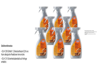 8x LIQUI MOLY Auto-Innenraum-Reiniger Car-Cleaner 1547 Sprühflasche 500 ml