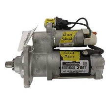 *Bad Solenoid* Delco Remy 31MT Wet 12V CW Starter Motor - P/N DR 61016540
