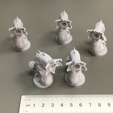 5PCS Worm Horror Miniatures Alone Survival Dungeons Crawlers Board Game Toys