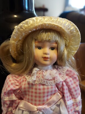 Porcelain Miniature Dolls Vintage Miniature Porcelain Doll