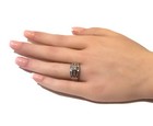 GIA 14K white gold princess diamond engagement 2.02ct Natural ring 8.5g estate — photo 10